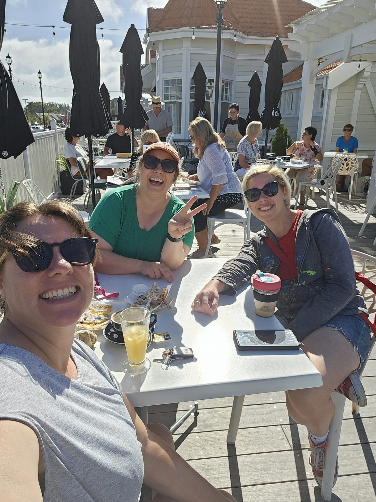 Pulling Together — Cure Boat Club members socialising at the clubrooms
